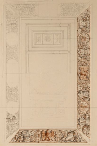Charles PERCIER and Pierre FONTAINE
Two designs...