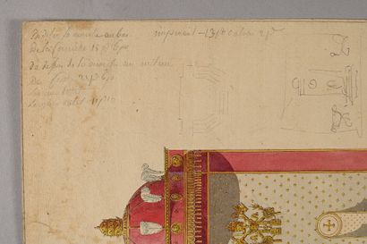 Charles PERCIER et Pierre FONTAINE
Projets...