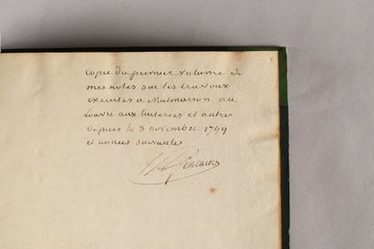 Pierre-François-Léonard FONTAINE.
Manuscript...