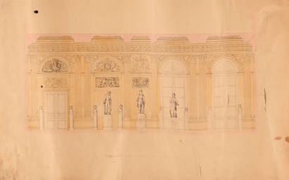 Pierre FONTAINE & AGENCE
Design for a gallery...