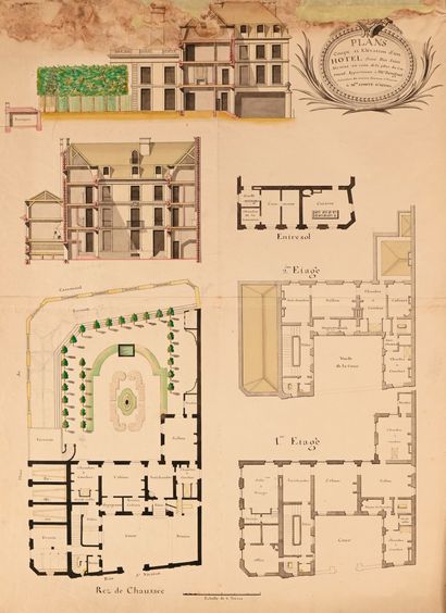 FRENCH SCHOOL of the late eighteenth and...