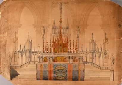 Amédée COUDERE (1797-1864)
Projet de chaire...