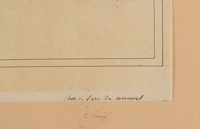 Charles PERCIER
Planned float for the Triomphe...