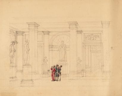 Pierre FONTAINE & AGENCE
Vestibule of the...