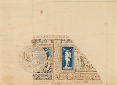 Charles PERCIER and Pierre FONTAINE
Ceiling...
