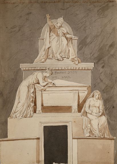 Pierre FONTAINE
The tomb of Pope Clement...