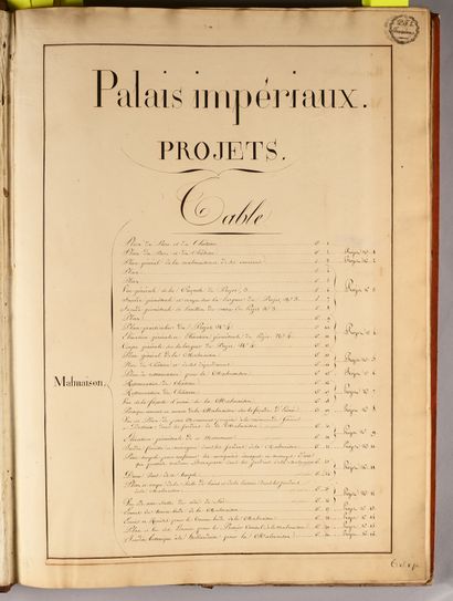 Charles PERCIER & Pierre FONTAINE
