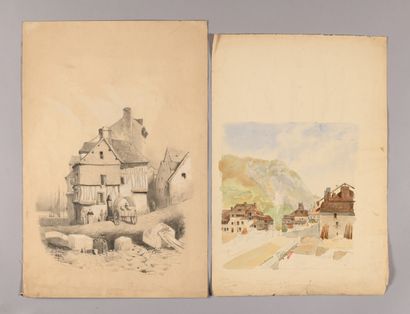 École FRANÇAISE du XIXe siècle, dont A. MEUNIÉ,...