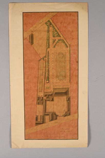 AGENCY of Pierre FONTAINE
Plans for a residence...