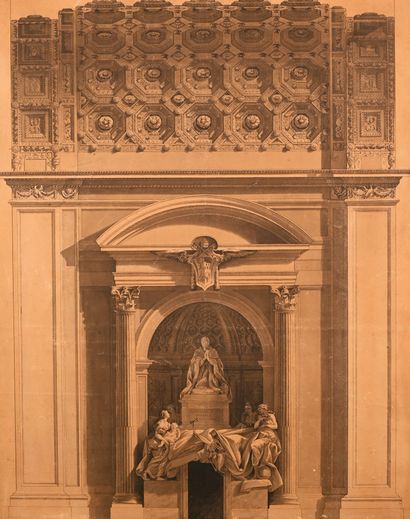 Attributed to Pierre FONTAINE
The Tomb of...