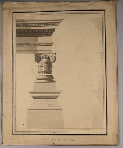 Pierre FONTAINE
Twelve studies of capitals...