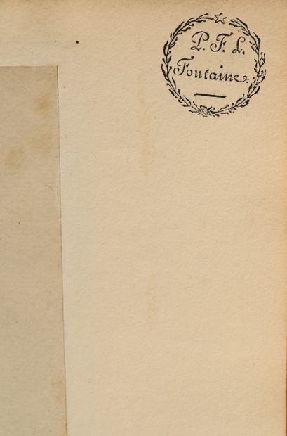 Charles PERCIER & Pierre FONTAINE
