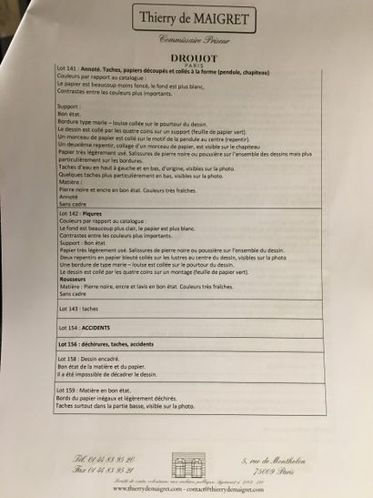 Modifications and status reports