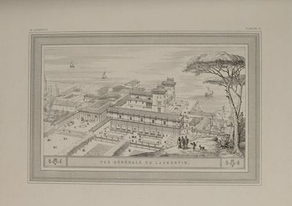 BOUCHET (Jules).
Le Laurentin. Pline-le-Consul's...