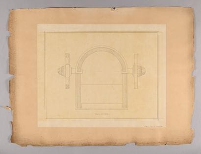 Charles PERCIER
Planned float for the Triomphe...