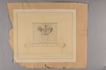 Charles PERCIER
Planned float for the Triomphe...