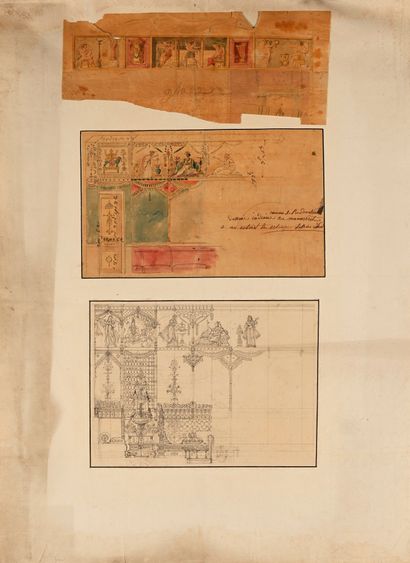 Charles PERCIER et Pierre FONTAINE
Études...