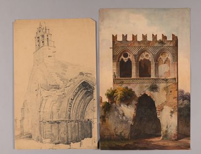 École FRANÇAISE du XIXe siècle, dont A. MEUNIÉ,...