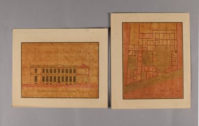 AGENCY of Pierre FONTAINE
Plans for a residence...