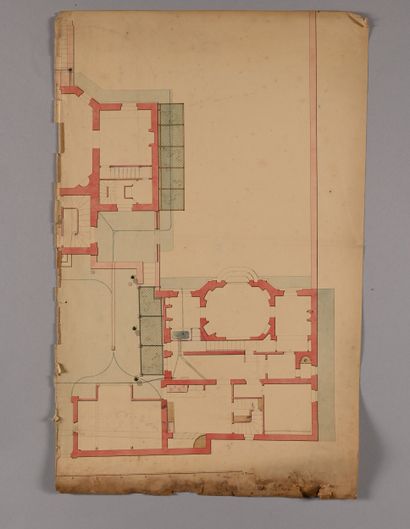 École FRANÇAISE du XIXe siècle, attribué...