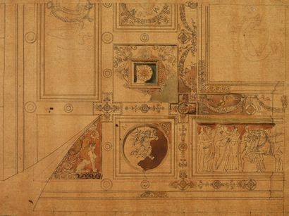 Charles PERCIER and Pierre FONTAINE
Ceiling...