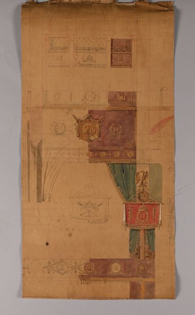 Charles PERCIER et Pierre FONTAINE
Projets...