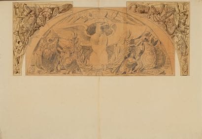 Charles PERCIER
Set designs for the Arc du...
