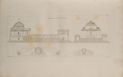 THIOLLET (François).
Choix de maisons, édifices...