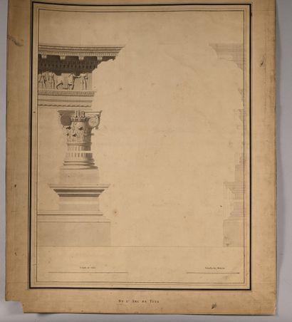 Pierre FONTAINE
Twelve studies of capitals...