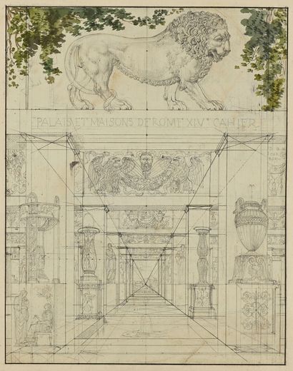 Charles PERCIER and Pierre FONTAINE
Frontispieces...