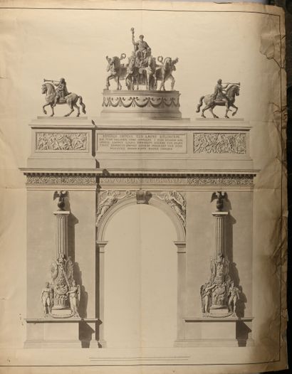 Attributed to Charles PERCIER
Two designs...