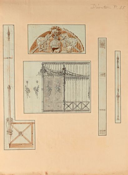 Charles PERCIER and Pierre FONTAINE
Designs...