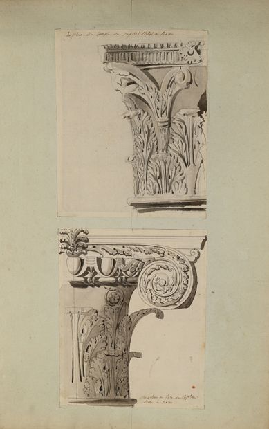 Pierre FONTAINE
Studies of the capitals of...