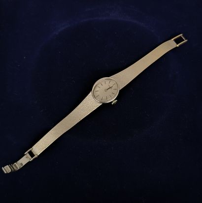 Tissot. Ladies' watch in 750°/°° gold, plain...