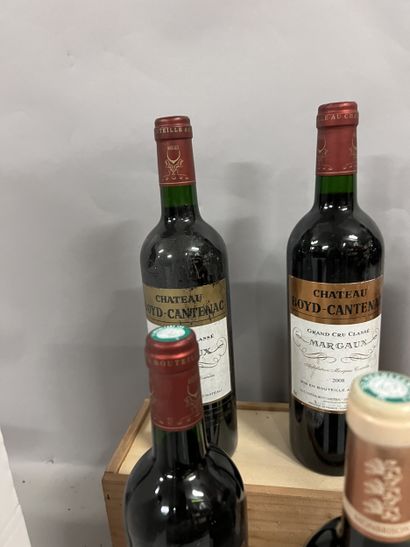 6 bottles MARGAUX DIVERS, (2 Ch. Boyd-Cantenac...
