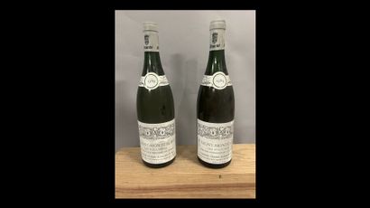 2 bottles PULIGNY-MONTRACHET 