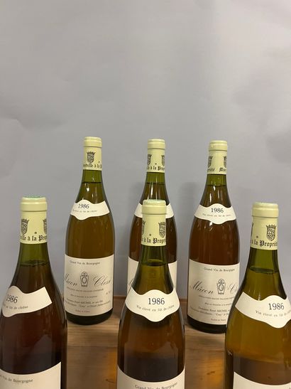 6 bottles MACON CLESSE, René Michel 1986