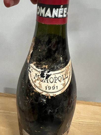 1 bouteille ROMANEE-CONTI, 1991 (ea, très...