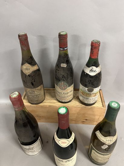 6 bottles BOURGOGNE DIVERS (1 Henri Montagny...