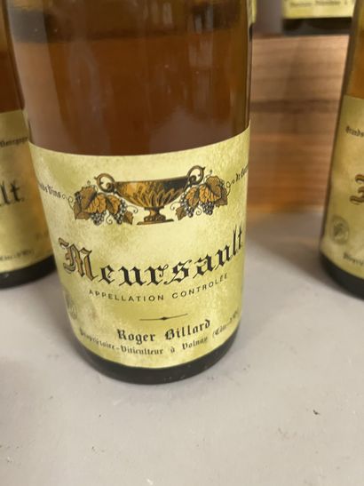 6 bottles MEURSAULT R. Billard 1984 (etlt,...