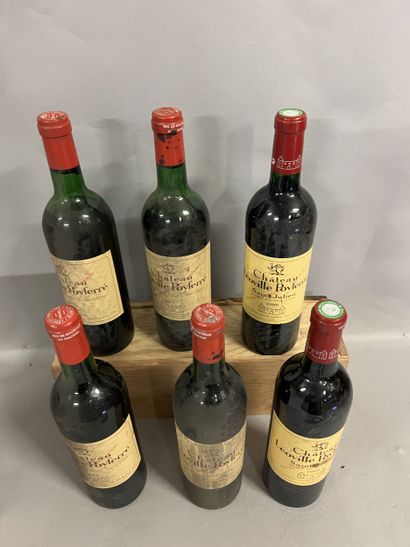 6 bottles Château LEOVILLE POYFERRE, 2° cru...