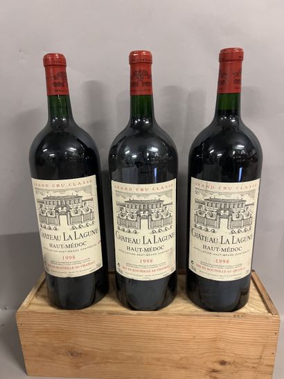 3 magnums Château LA LAGUNE, 3° cru Haut-Médoc...