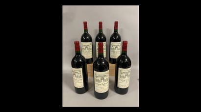 6 magnums Château LA LAGUNE, 3° cru Haut-Médoc...