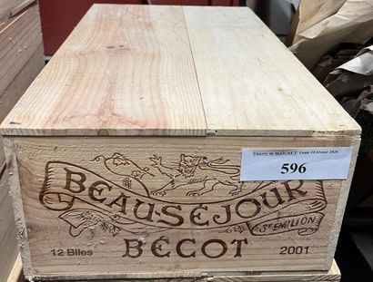 12 bottles Château BEAUSEJOUR-BECOT, 1er...