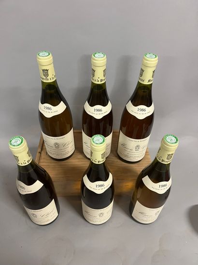 6 bottles MACON CLESSE, René Michel 1986