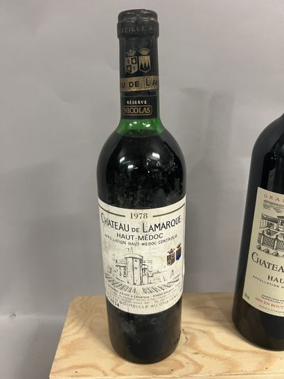 2 bottles HAUT-MEDOC, (1 Ch. La Lagune 1999:...