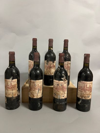 7 bottles Château COS-D'ESTOURNEL, 2° cru...