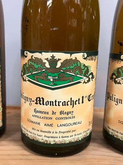3 bottles PULIGNY-MONTRACHET 