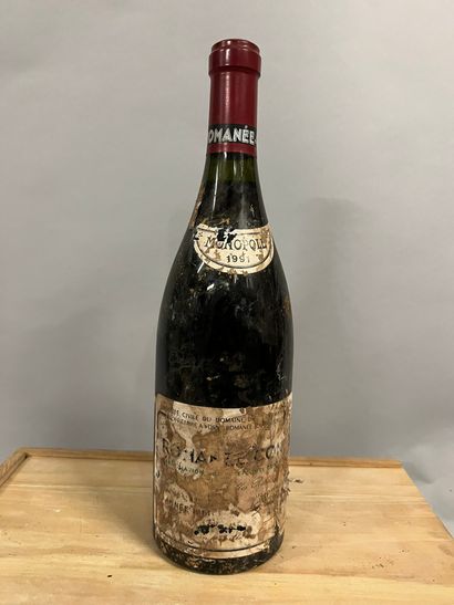 1 bouteille ROMANEE-CONTI, 1991 (ea, très...