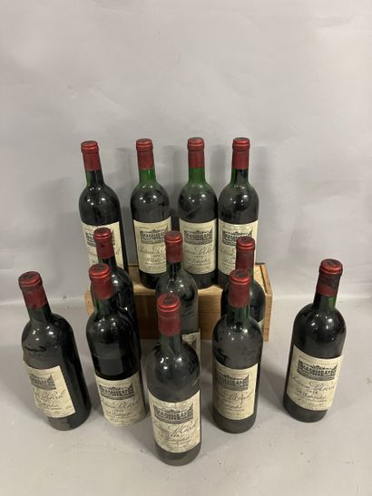 12 bottles Château LE CROCK, Saint-Estèphe...